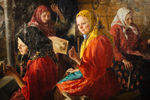 Фрагмент картины «Пряхи», Куликов Иван Семенович, 1903 год