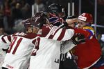 Драка в&nbsp;матче Россия &mdash; Латвия