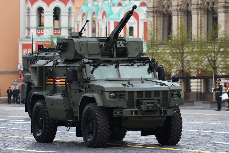 Бронеавтомобиль &laquo;Тайфун-ВДВ&raquo; на&nbsp;военном параде в&nbsp;честь 77-й годовщины Победы в&nbsp;Великой Отечественной войне, 9&nbsp;мая 2022&nbsp;года