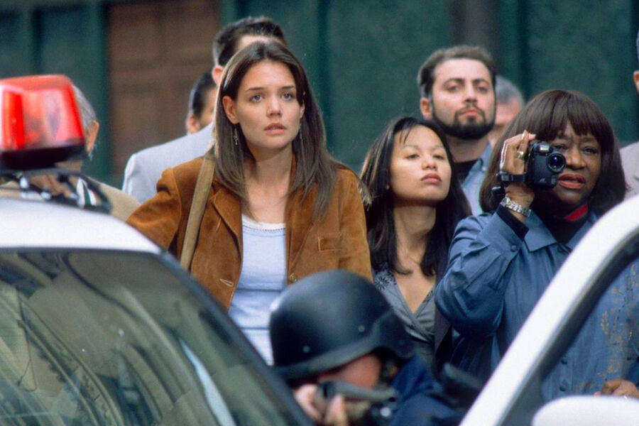 Кадр из&nbsp;фильма «Телефонная будка» (2002) 