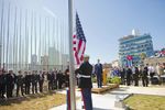 Официальная церемония открытия посольства США