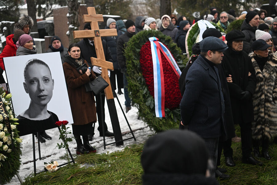 Похороны народной артистки СССР Инны Чуриковой на&nbsp;Новодевичьем кладбище в&nbsp;Москве, 17&nbsp;января 2023&nbsp;года
