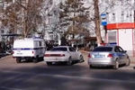 На месте стрельбы в колледже в центре Благовещенска, 14 ноября 2019 года