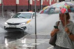 Во время ливня в Москве, 15 июля 2025 года