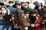 Акция протеста оппозиции в Ереване, 19 ноября 2020 года