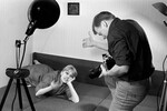Виталий Коняев с первой супругой, актрисой Ниной Дробышевой, 1965 год