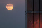 Суперлуние в Москве, 19 февраля 2019 года