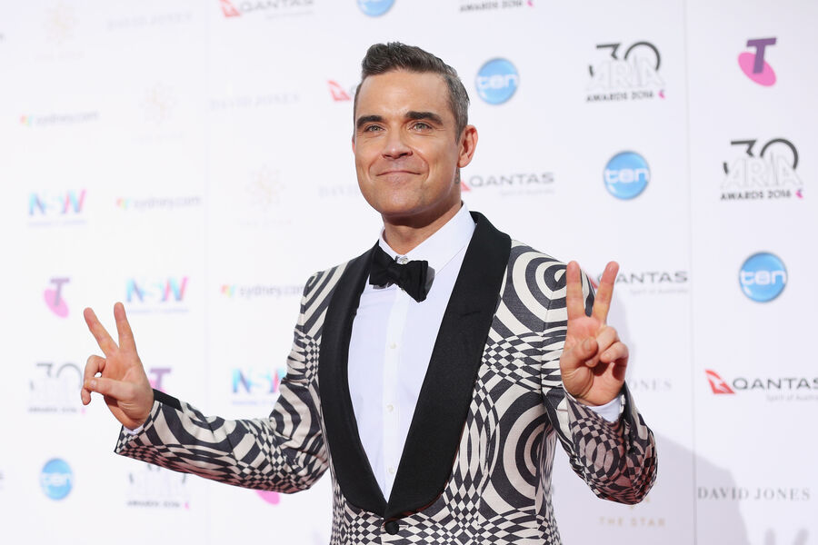 Робби Уильямс на&nbsp;30-й ежегодной премии ARIA Awards 2016&nbsp;в&nbsp;Сиднее