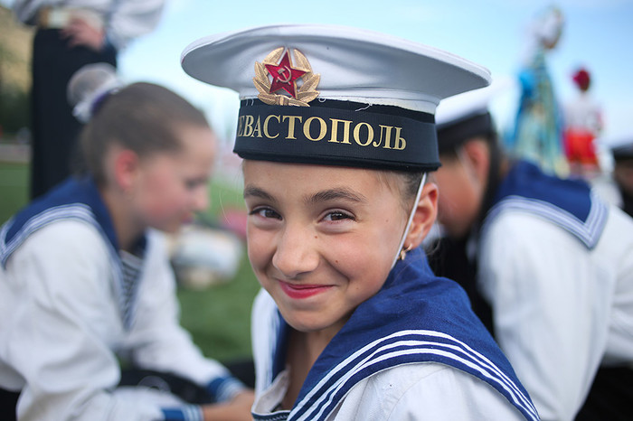 В&nbsp;детском центре &laquo;Артек&raquo;, 2014&nbsp;год