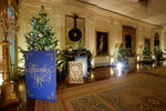 Рождественские декорации в&nbsp;Восточной комнате резиденции