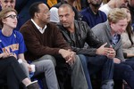 Бейсболист «Янкис» Дерек Джетер с отцом