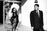 15 ноября 1969 года Дженис Джоплин была арестована полицией города Taмпa (Флорида, США) за сопротивление силам правопорядка, и нецензурную лексику. На фото Дженис Джоплин покидает полицейский участок со своим адвокатом Гербертом Голдбергом 20 ноября 1969 года