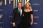 Бен Стиллер с женой Кристин Тейлор на премии «Эмми» в Лос-Анджелесе, 2025 год
