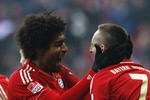 Данте Бонфим первым поздравил Рибери