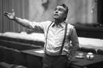 Николай Алексеевич Сличенко на репетиции спектакля в театре «Ромэн», 1988 год