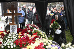 Похороны народной артистки СССР Инны Чуриковой на Новодевичьем кладбище в Москве, 17 января 2023 года