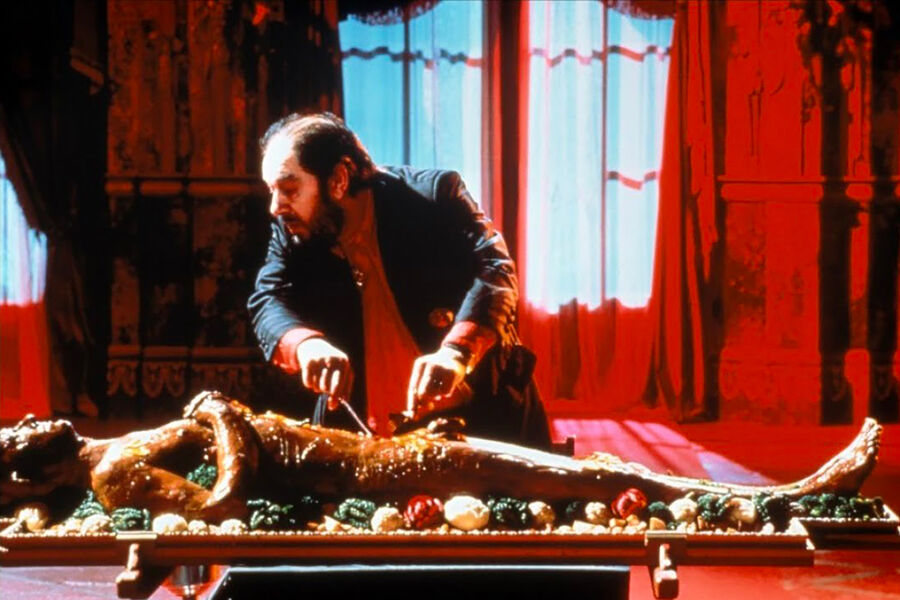 Кадр из&nbsp;фильма «Повар, вор, его жена и ее любовник» (1989)