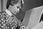 Композитор Александра Пахмутова, 1961 год