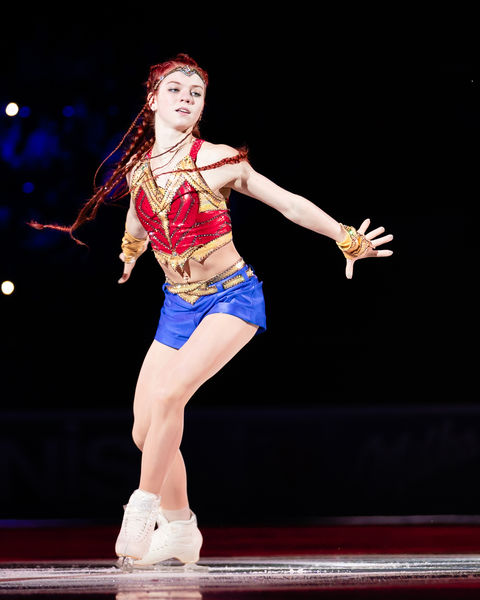 Александра Трусова на&nbsp;показательных выступлениях чемпионата России &mdash; 2022