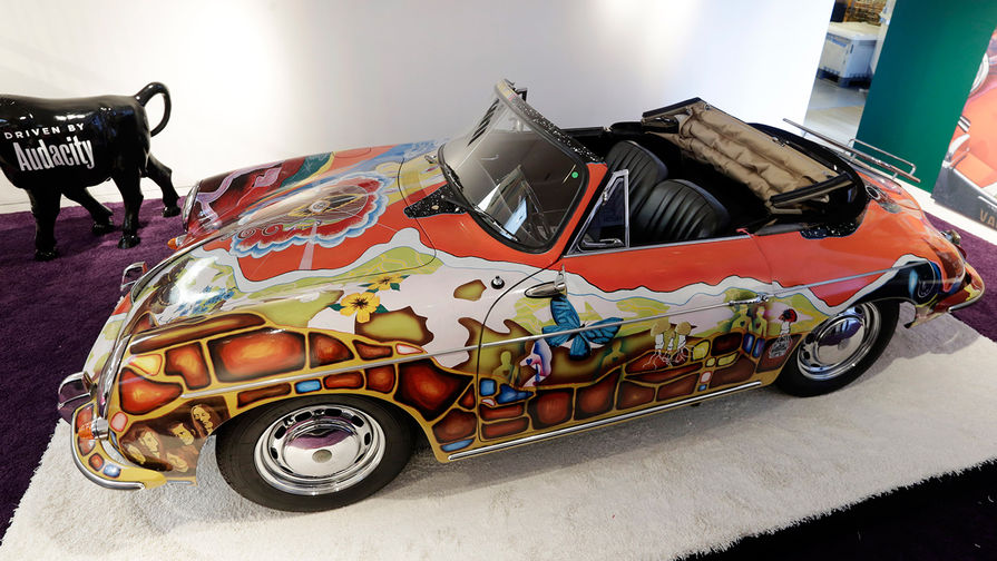 Автомобиль Porsche 356, принадлежавший Дженис Джоплин