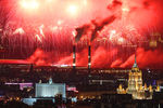 Праздничный салют в честь Дня Победы в Москве