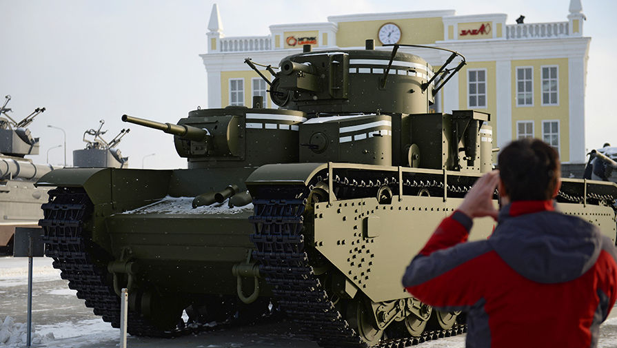 На танке находилось пять башен с оружием