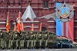 Генеральная репетиция военного парада на Красной площади в честь 79-летия Победы в Великой Отечественной войне, 5 мая 2024 года