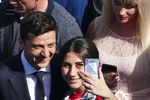 Президент Украины Владимир Зеленский на праздновании Дня Военно-Морских Сил Вооруженных Сил Украины, 7 июля 2019