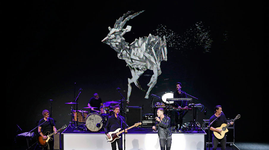 Выступление группы One Republic