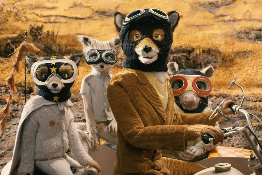 <b>«Бесподобный Мистер Фокс» (2009)</b><br>
Первый мультфильм Андерсона занимает 15&nbsp;место в&nbsp;списке самых кассовых кукольных мультфильмов. Он рассказывает о&nbsp;ловком лисе Мистере Фоксе, чьи нападки на&nbsp;курятники приводят фермеров в&nbsp;ярость &mdash; и они готовятся уничтожить вора и его семью. Главных персонажей озвучили Джордж Клуни, Мерил Стрип, Джейсон Шварцман, Билл Мюррей и Уиллем Дефо.
