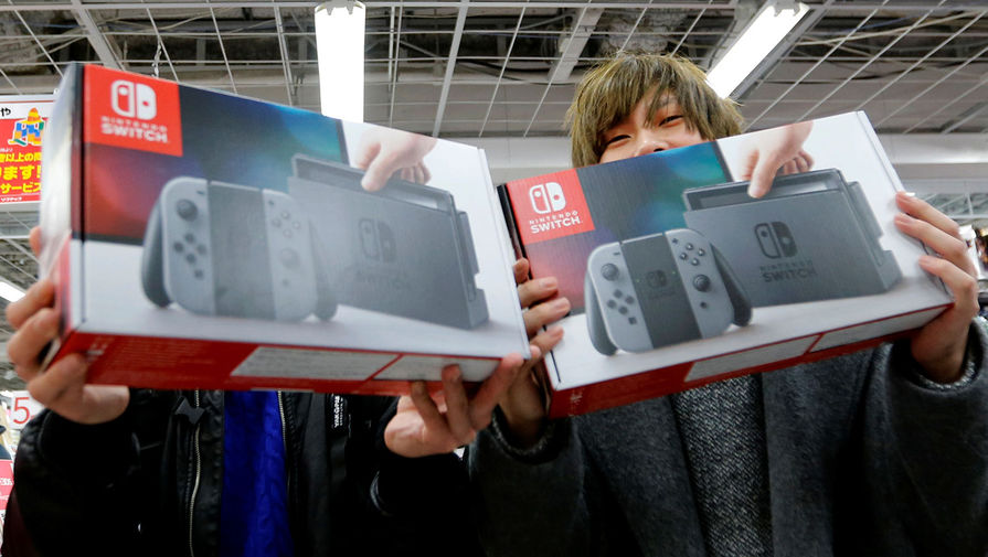 9. Приставка Nintendo Switch (2017)