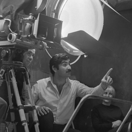 Георгий Шенгелая на съемках фильма «Мелодии Верийского квартала», 1973 год