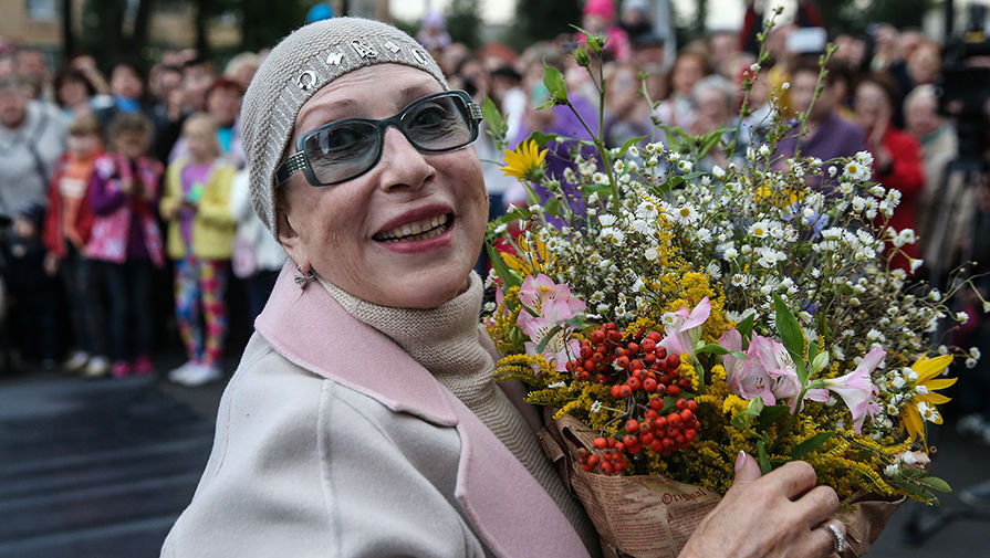 Актриса Инна Чурикова на&nbsp;открытии памятника