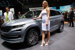 Skoda Kodiaq L&K на автосалоне в Женеве