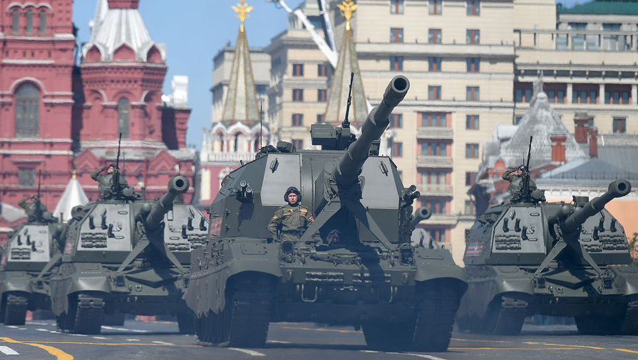 Военный парад, посвященный 73-й годовщине Победы в Великой Отечественной войне 1941-1945 годов на Красной площади, 9 мая 2018 года