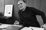 Директор Института электросварки имени Е. О. Патона академик Борис Евгеньевич Патон, 1985 год