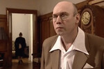<b>Виктор Сухоруков </b><br>
Главная героиня сериала <b>«Желанная» (2003) </b>на свое 60-летие получает письмо с подписью «Сладкий Ежик» — и вспоминает, что называла так своих многочисленных бойфрендов из прошлого. Среди них — как непримечательные люди, так и военные, художники, артисты и даже сам Берия. Его в сериале сыграл Виктор Сухоруков.
