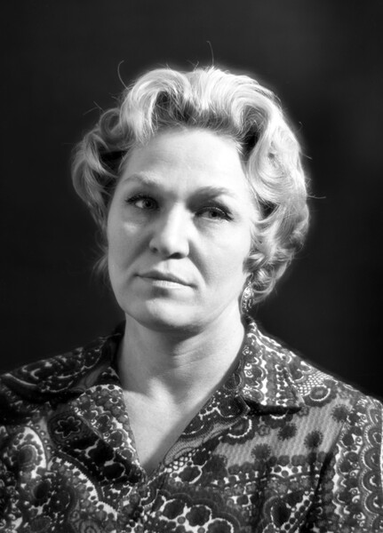 Актриса театра и кино Римма Маркова, 1972