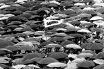 Во время мессы папы Римского Иоанна Павла II в Ченстохове, июнь 1983 года