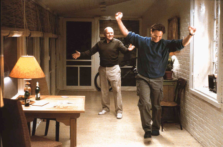 Энтони Хопкинс и Гэри Синиз в&nbsp;фильме &laquo;Запятнанная репутация» (2003)