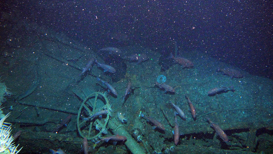 Обломки субмарины HMAS AE1 у&nbsp;побережья острова Новая Британия. Фотография опубликована министерством обороны Австралии