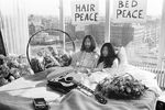 В 1969 году Леннон и Йоко провели две «постельные демонстрации». Во время второй, в Монреале, Леннон сочинил антивоенный гимн «Give Peace a Chance»