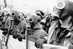 Демонстрации на Вацлавской площади в Праге, ноябрь 1989 года