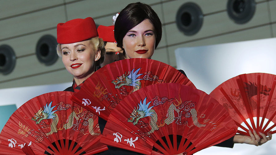 Во время показа авиационной моды DME Runway в&nbsp;аэропорту Домодедово