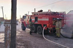 На&nbsp;месте пожара в&nbsp;доме престарелых в&nbsp;деревне Ишбулдино, 15 декабря 2020 года
