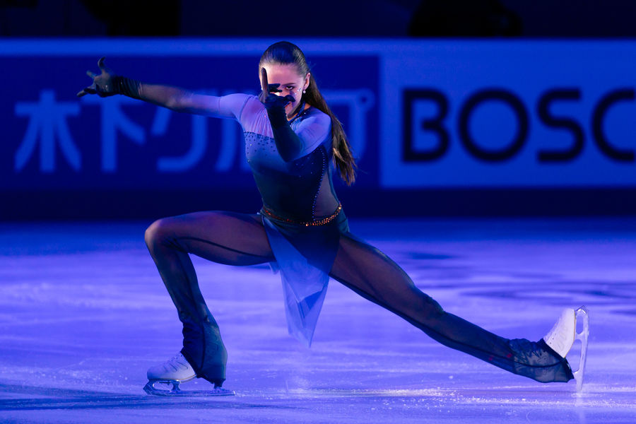 Камила Валиева на&nbsp;показательных выступлениях Гран-при в&nbsp;Сочи