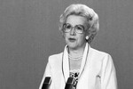 Диктор Центрального телевидения СССР Анна Шатилова, 1985 год