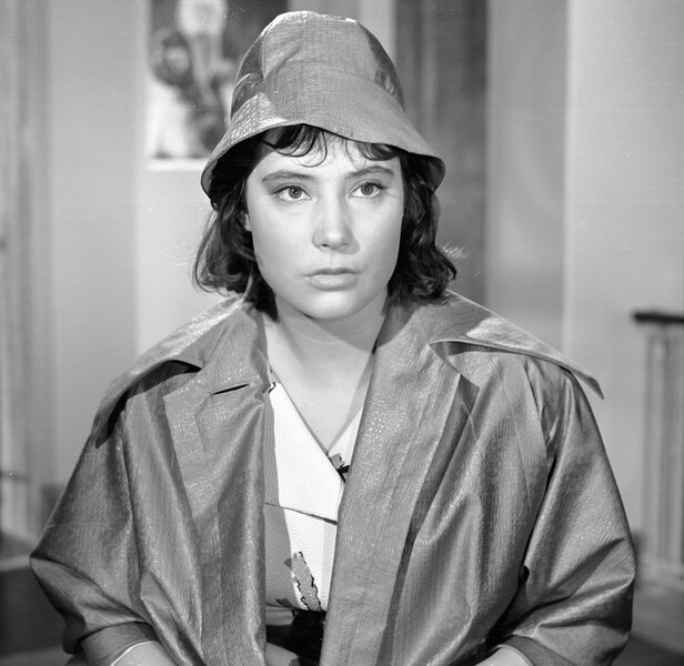 Татьяна Самойлова в&nbsp;роли Наташи в&nbsp;фильме &laquo;Леон Гаррос ищет друга&raquo;,1963 год