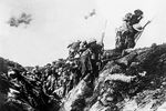 Учения канадской армии за линией фронта, 1916 год