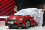 Автомобиль KIA Cerato на Московском международном австосалоне, 29 августа 2018 года
